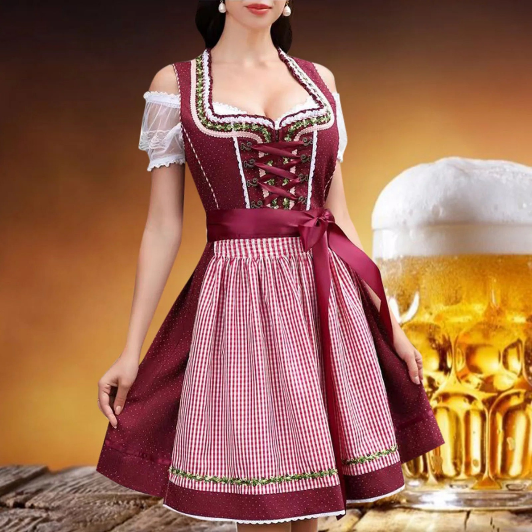 Beatei | Damen Elegantes Oktoberfest Dirndl Kleid | 2025