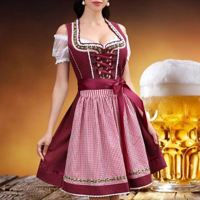 Beatei | Damen Elegantes Oktoberfest Dirndl Kleid | 2025