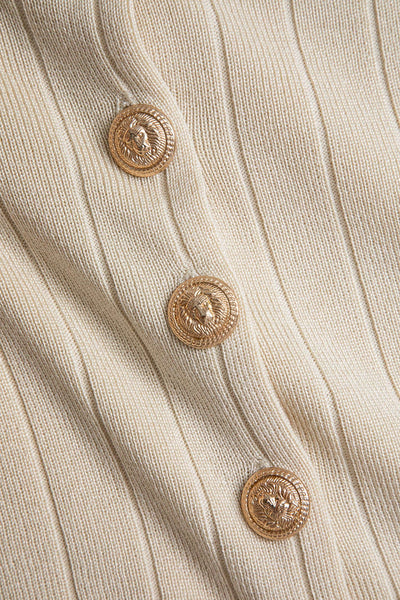 Estelle | Strick-Set mit Blazer, Weste & Midirock