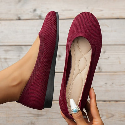 Orthopädische Damen-Ballerinas mit Komfortsohle & klassischem Design – Mia