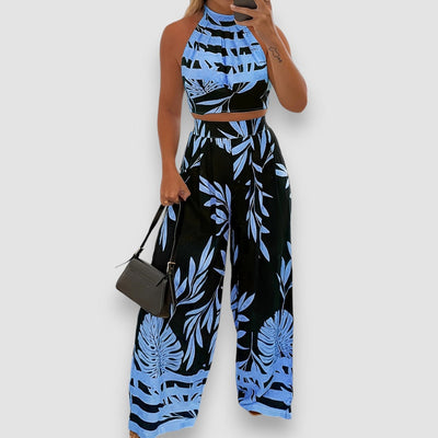 Eline | Tropical Print Zweiteiliges Set