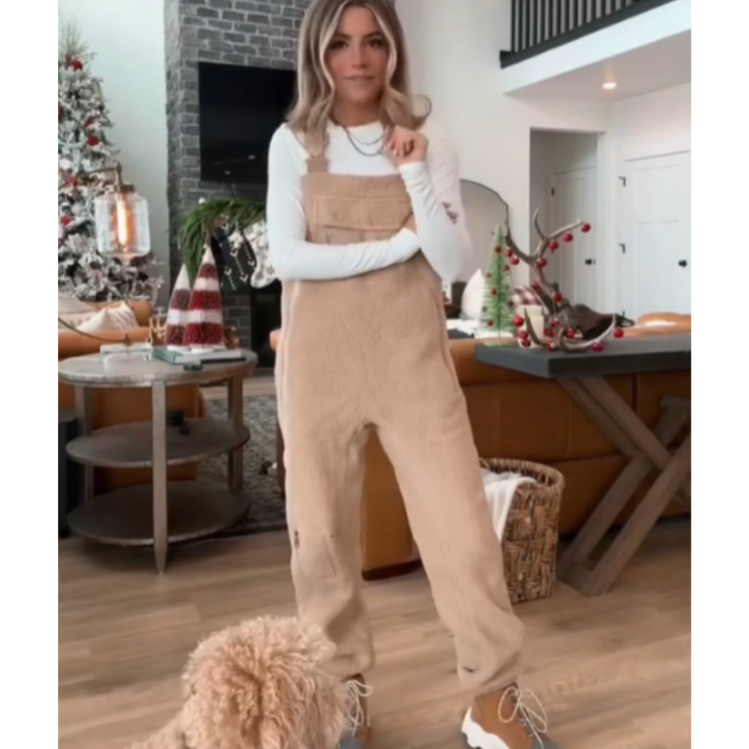 Damen Warme Winter Jumpsuit | Bequeme