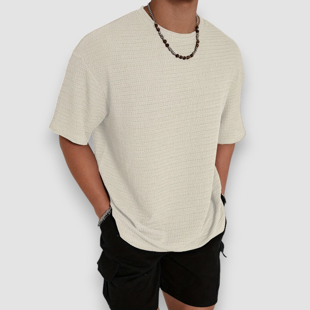 Milan | Textured T-shirt