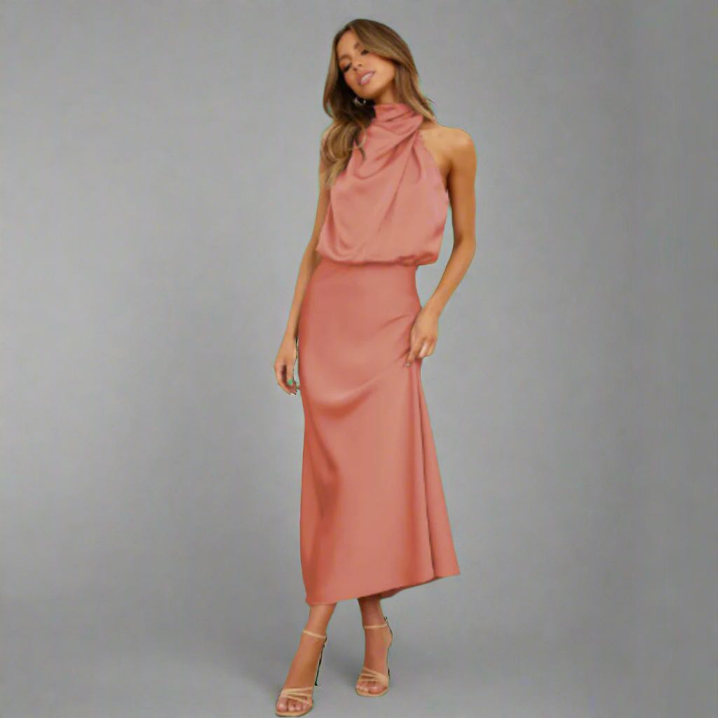 Dorothea | Stylish Maxi-Kleid mit Leichtigkeit