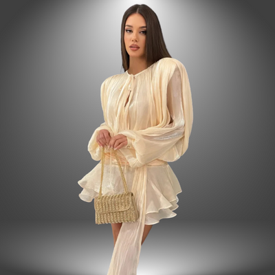 Aurora | Handgefertigtes kurzes leichtes Set