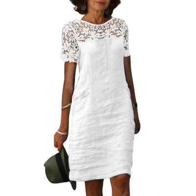 Yolanda | Kurzärmeliges Kleid für Frauen