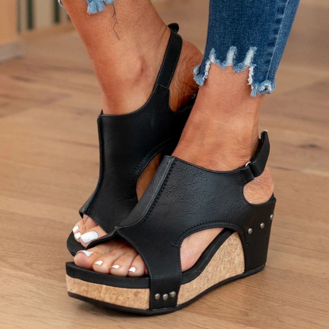 Loren | Bequeme Sandalen Mit Keilabsatz
