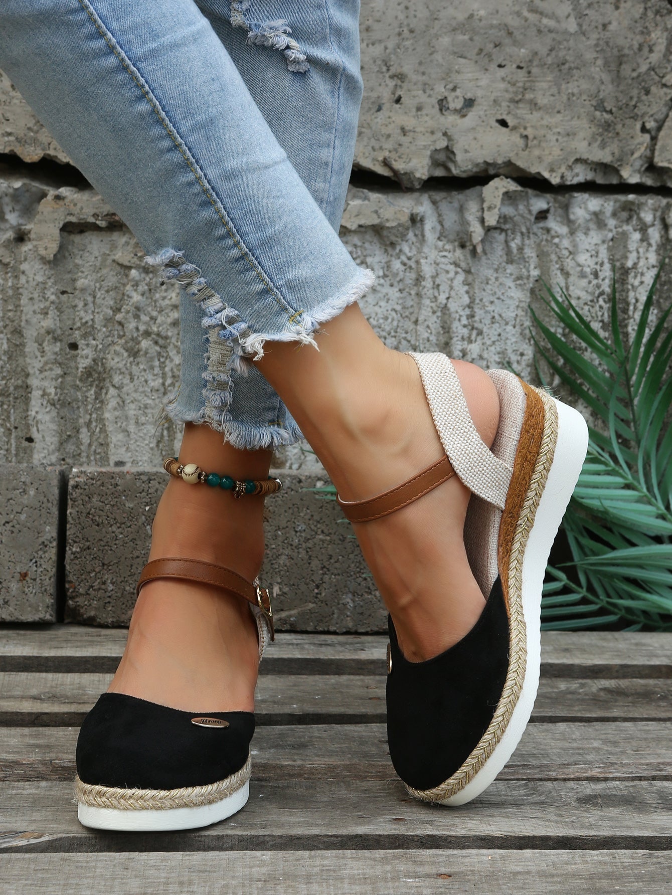 Lisa Orthopädische Espadrilles für Damen mit Rutschfester Sohle