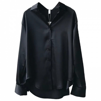 Shae - lockere und weite Satinbluse für Damen
