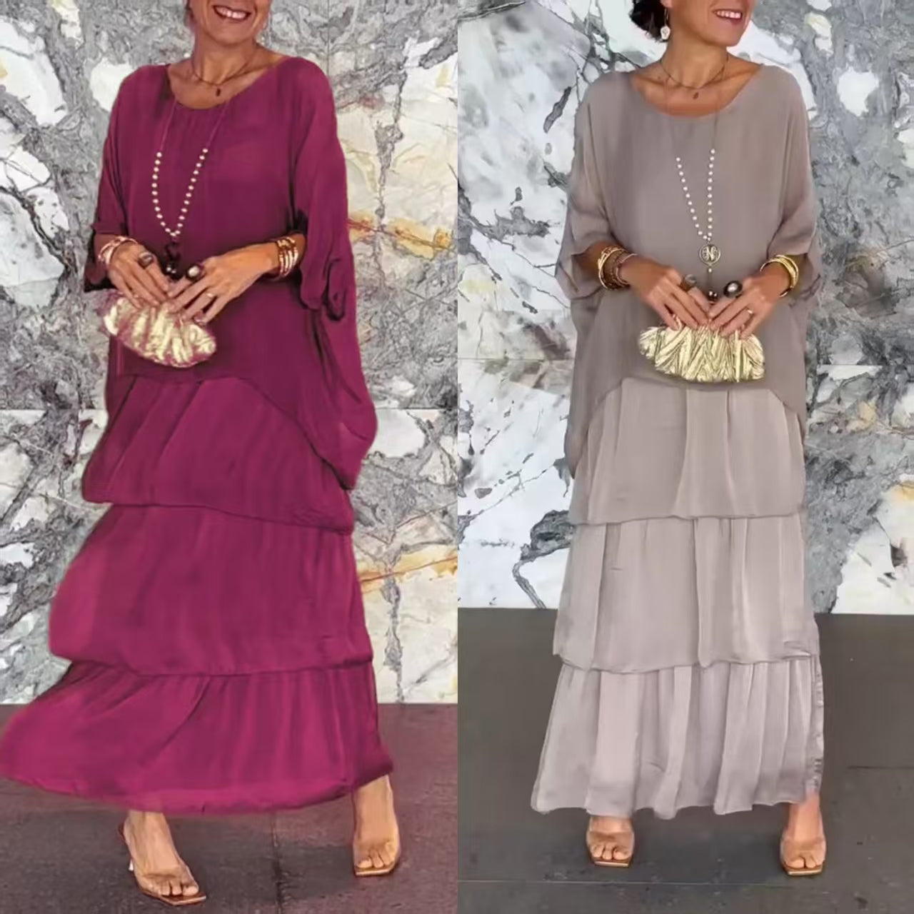 Megumi | 💕💕Kleid im lockeren Kunststil🔥