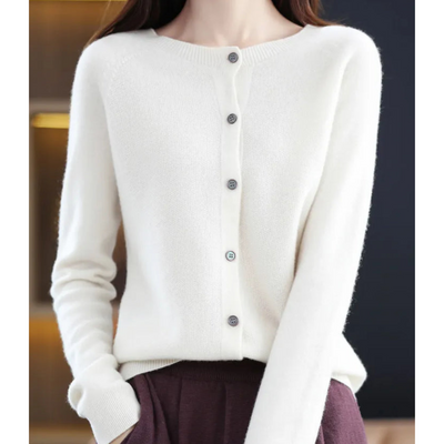 Olivia - Cardigan aus weicher Kaschmirwolle
