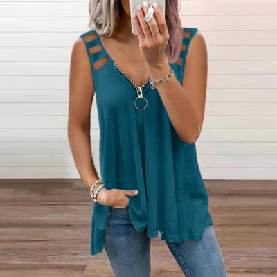 Lavinia | Ärmellose Bluse für Damen