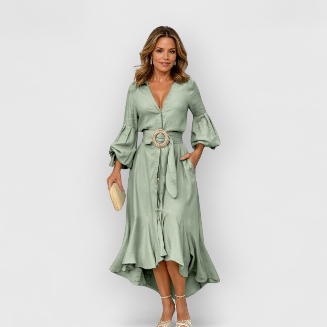 Claire | Sommerkleid mit Puffärmeln