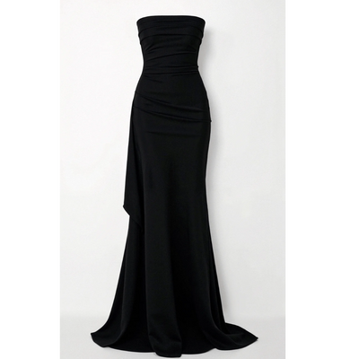 Damen Kleid mit Hohem Seitenschlitz | Maxi