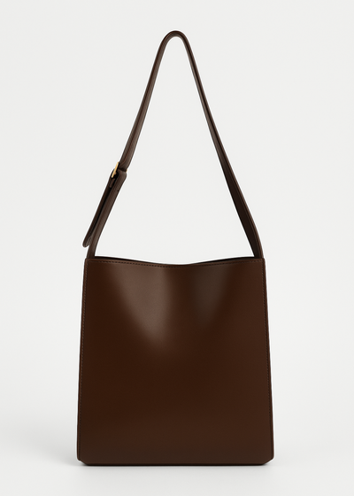 Halbmond Damen Schultertasche – Vegan Leder & Geräumig