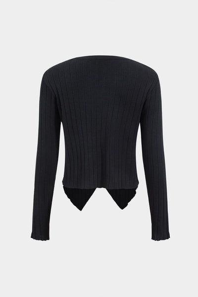 Diana | Elegantes Zweiteiler-Set mit Strickjacke & Wide-Leg-Hose