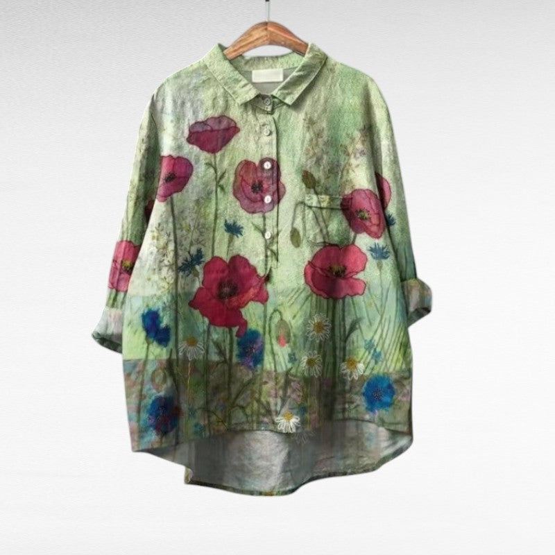 Maxine | Leichte Bluse aus Premium-Materialien