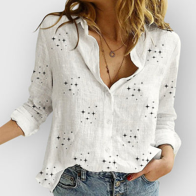 Nicoletta | Bluse mit Sternen-Details