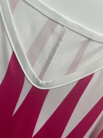 Jana - Fließendes Maxikleid mit Abstraktem Print