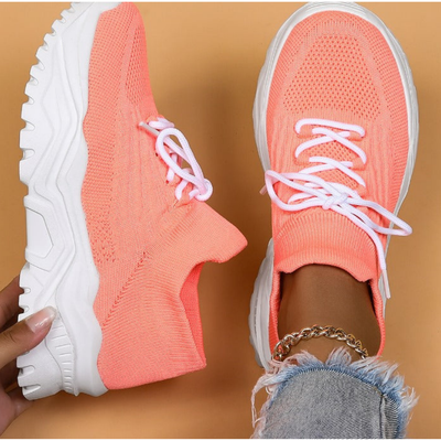 Damen Bequeme Schnürschuhe | Lässig