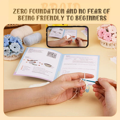 2+2 Gratis | GarnBlüte™ Stressfreier Häkelspaß