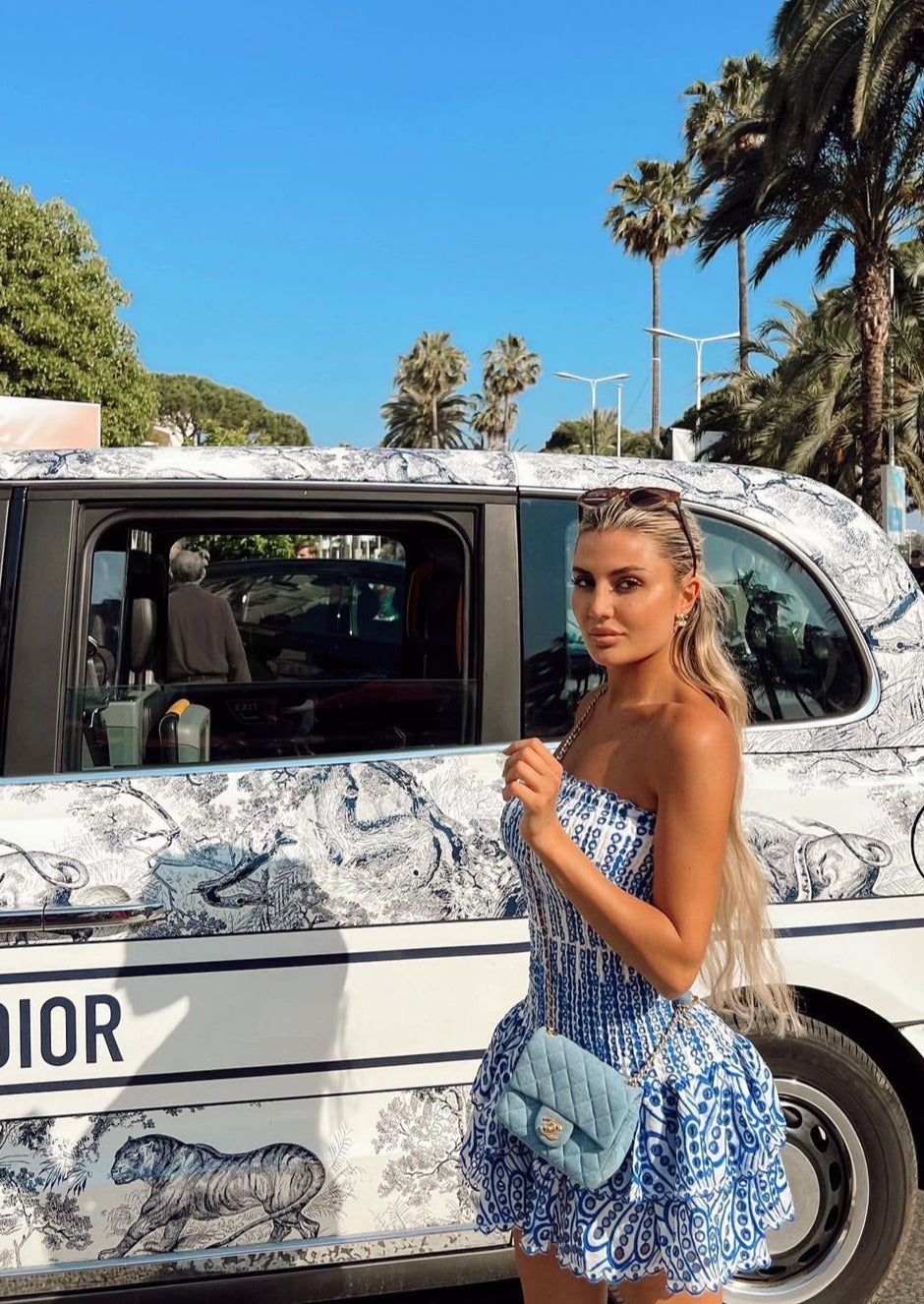 Nevaeh | Dolce Kleid - Blau