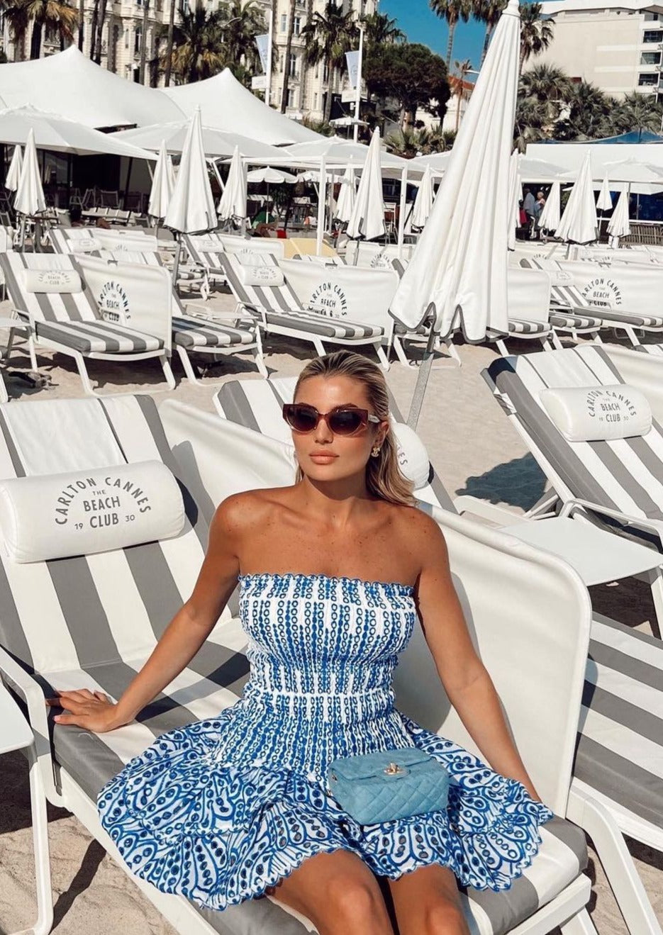 Nevaeh | Dolce Kleid - Blau