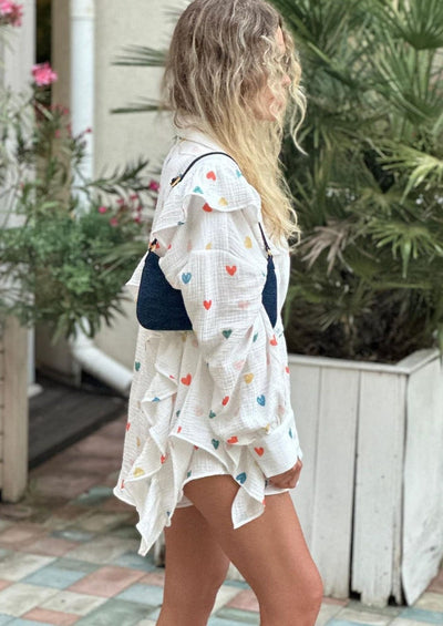 Amira | Herz-Print Zweiteiler-Set – Perfekt für entspannte Sommertage