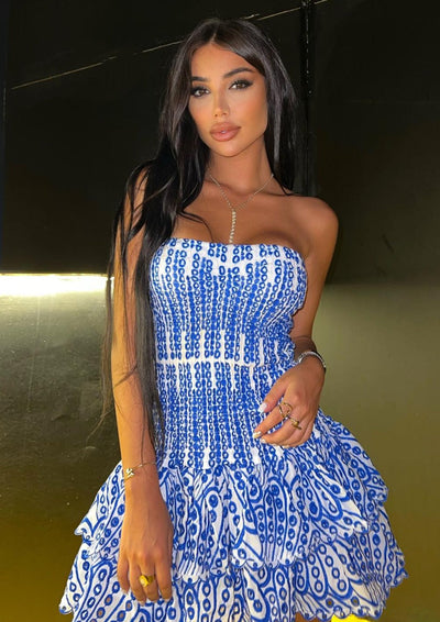 Nevaeh | Dolce Kleid - Blau