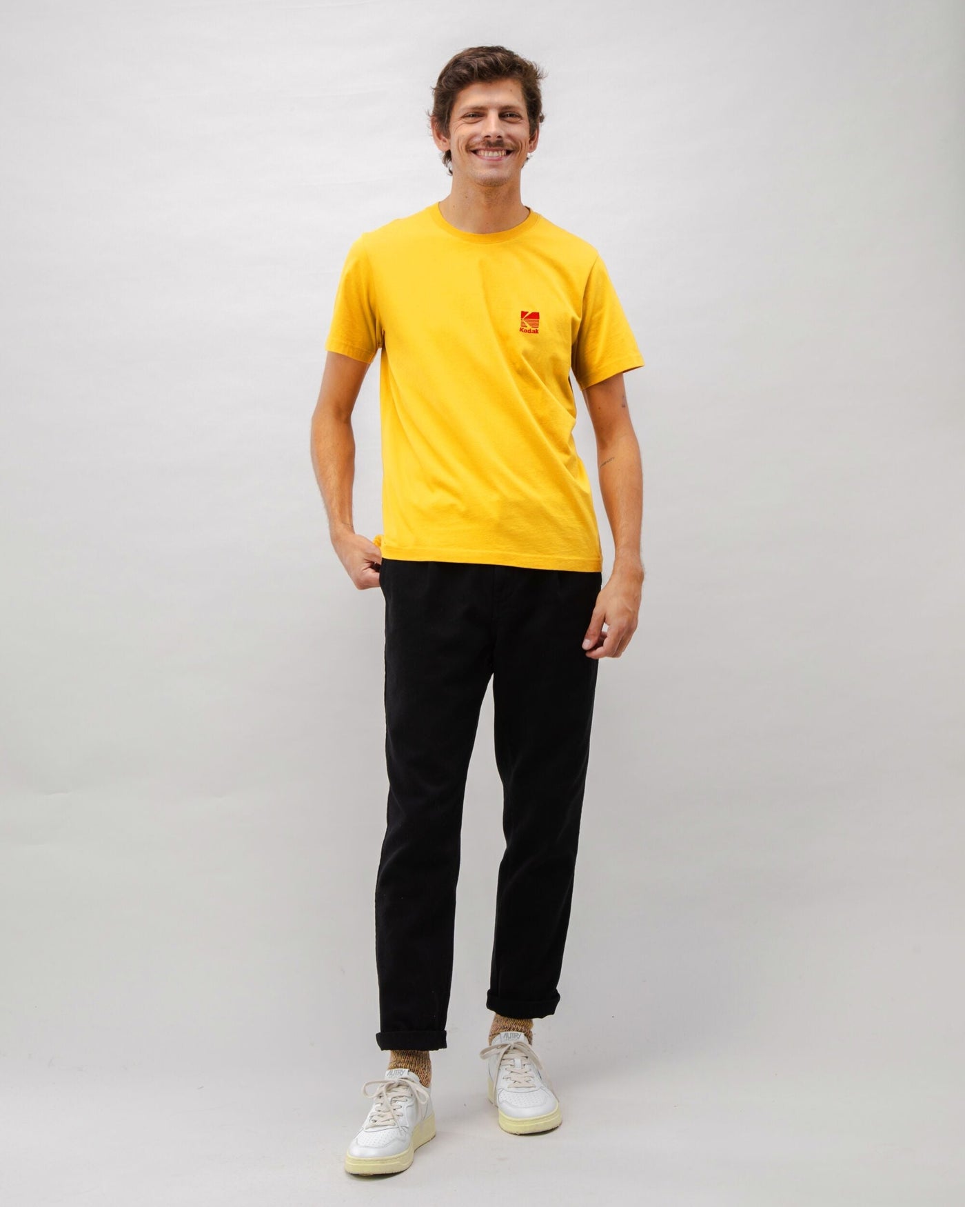 Hayes | Kodak Logo T-Shirt Gelb