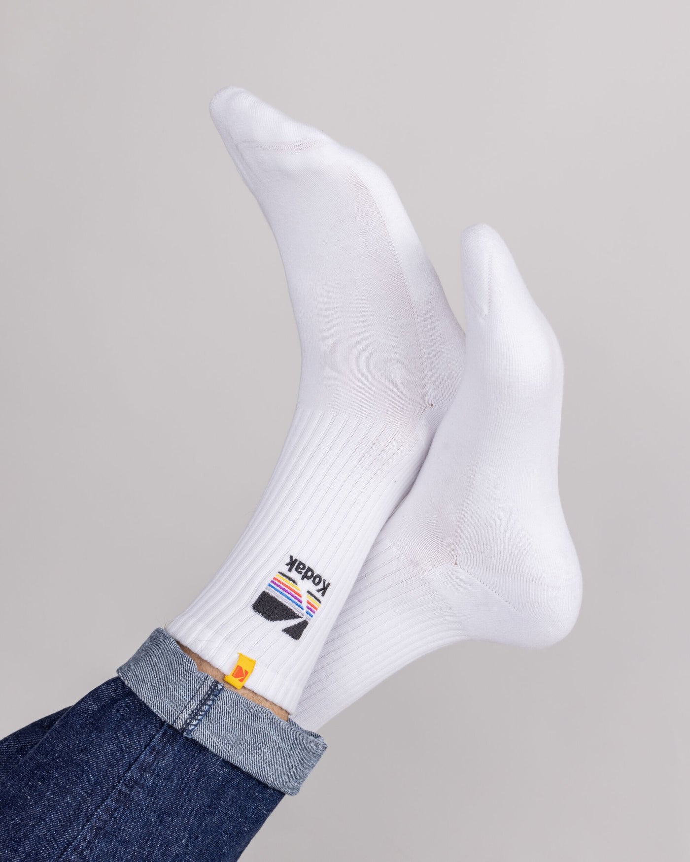 Amari | Kodak Socken Weiß