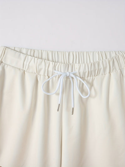 Zweiteiliges Set mit Streifenprint Kurzarmshirt und Shorts - Mateo