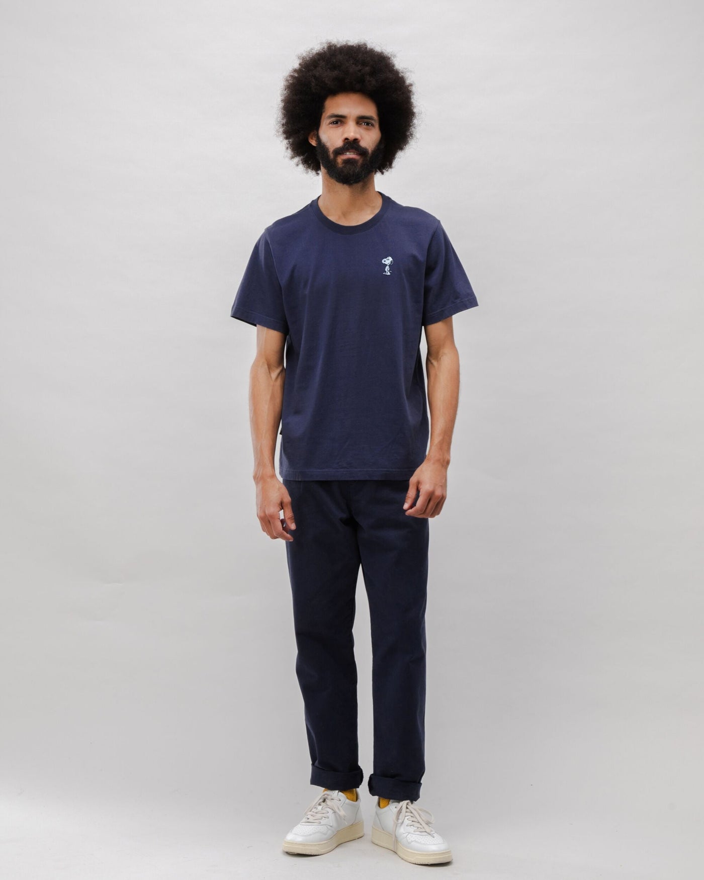 Sherman | Harmonie Erdnüsse Snoopy T-Shirt Marine