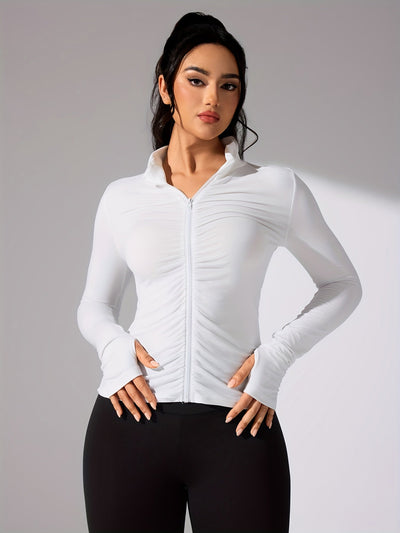 Wilma | Lässige langärmelige Sportjacke für Frauen