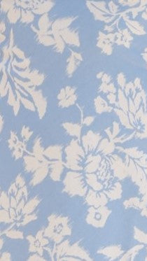 Yair | Margo-Midi-Kleid - Blaue Blumen