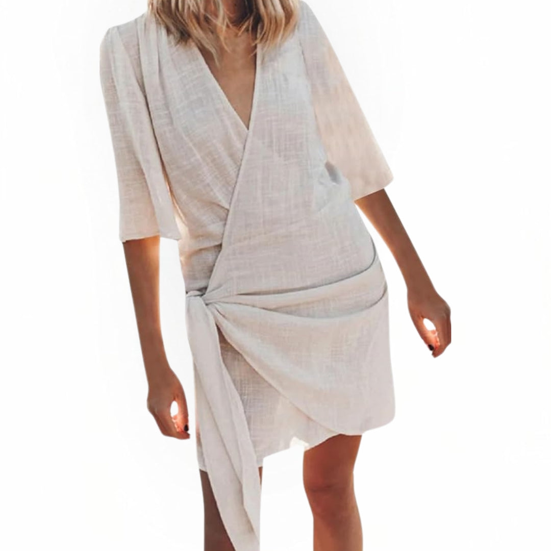 Cerese | Elegantes Kleid mit Wickelausschnitt