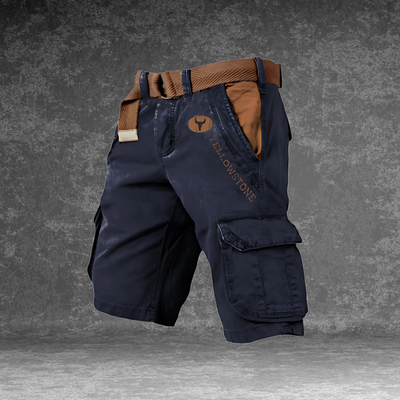 Maverick Herren Cargo Short - Shorts mit Taschen - Outdoor & Freizeit
