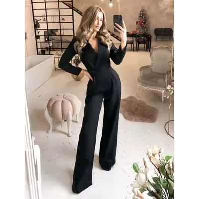 Langärmeliger Einteiler für Frauen | Lange