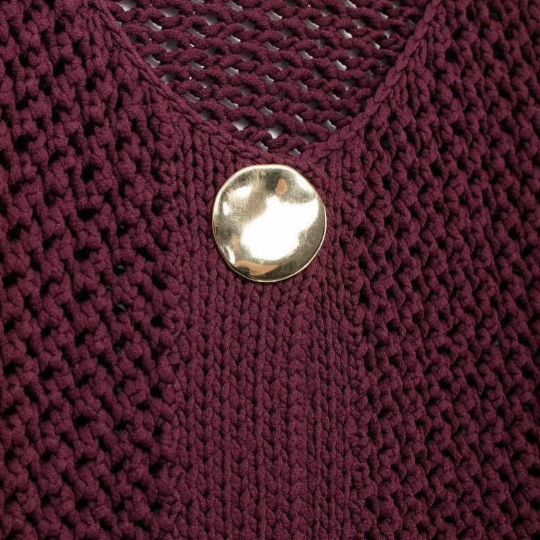 Lavinia - Vintage-Strickjacke mit Knöpfen