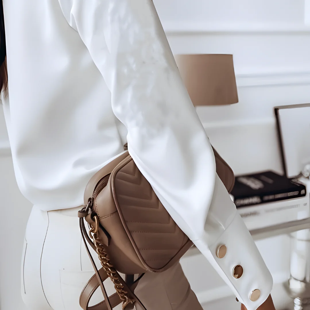 Améliea - Damen Button-Down Hemd