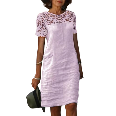 Yolanda | Kurzärmeliges Kleid für Frauen