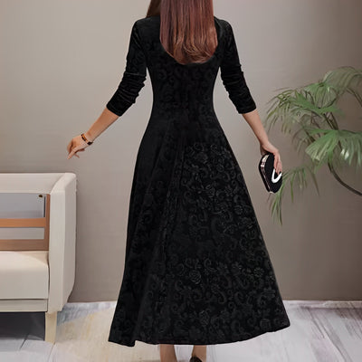 Elliana - Stilvolles Samtkleid für Damen