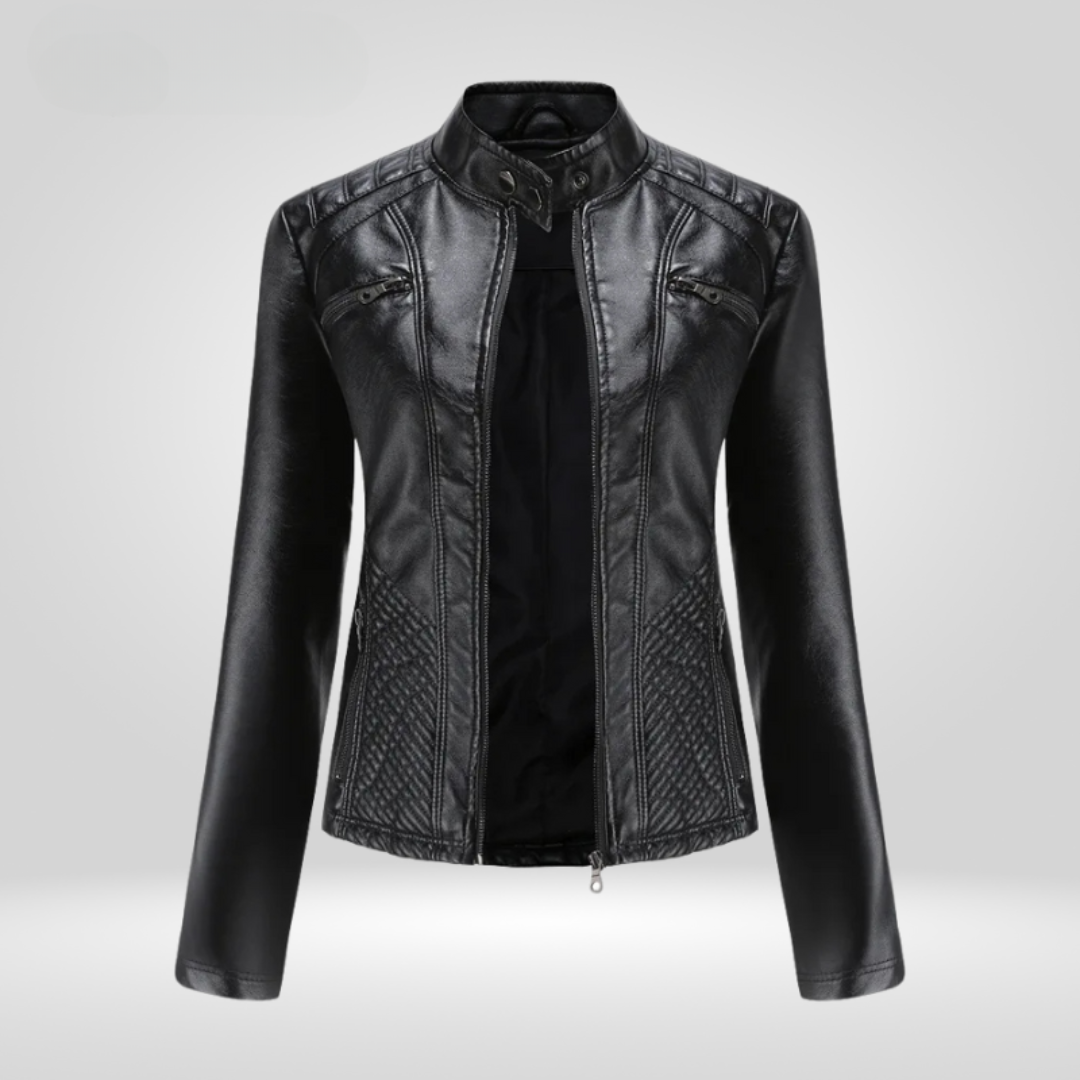 Robyn™ elegante Lederjacke
