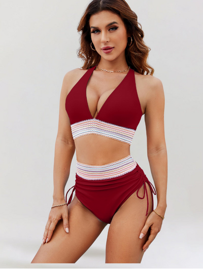 Lidia – Bauchweg-Bikini-Set mit hoher Taille