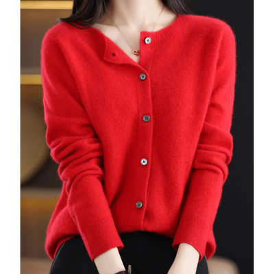 Olivia - Cardigan aus weicher Kaschmirwolle