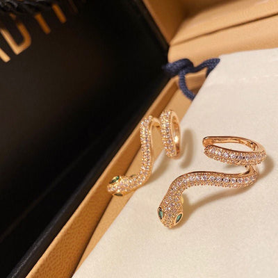 Sinistra™ | Schlangen-Ohrringe