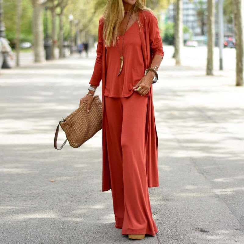 Dreiteiliges Sommer Set Für Damen | Bequem