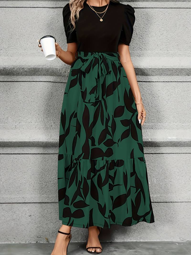 Claudia | Zeitloses Frühlingsblumen Damenkleid