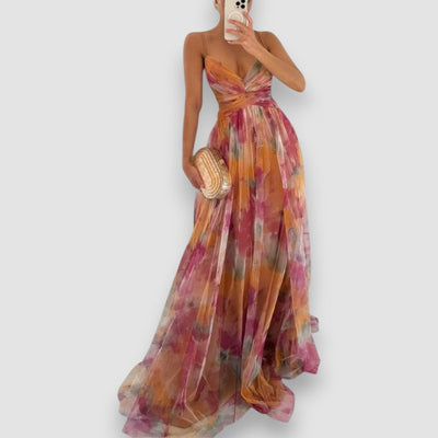 Verity | Maxikleid mit Blumenprint