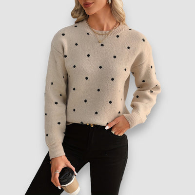 Tina | Polka Dot Pullover